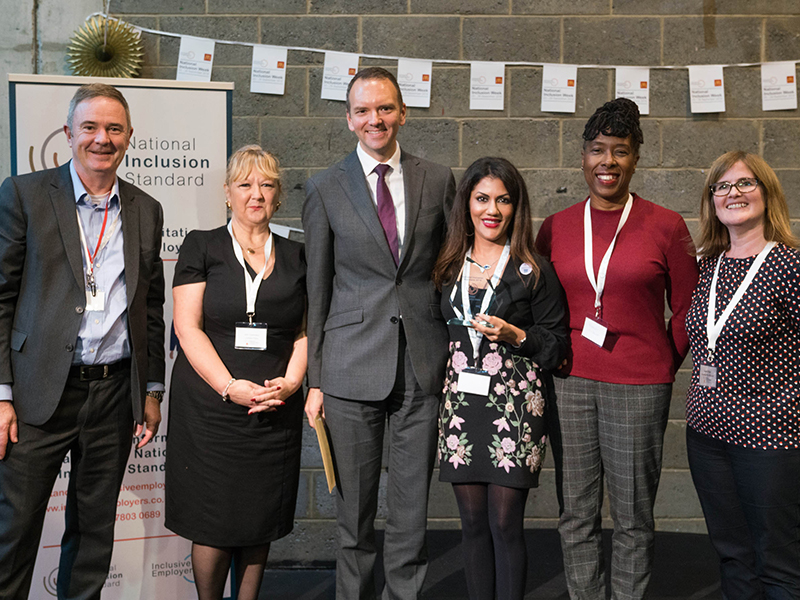Geoff Cox, Jag Chohan and Julie Czornenkyj from The London Clinic (centre)