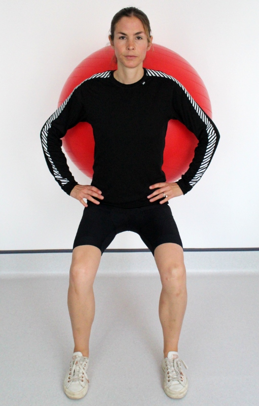 Wall squats